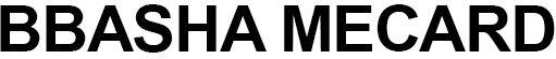 Bbasha Mecard Device mark 4153555 Trademark