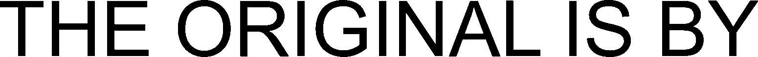 The Original Is By Device mark 4115682 Trademark