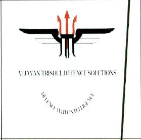 Vijayan Trishul Defence Solutions Defence With Intelligence Device mark 6545105 Trademark