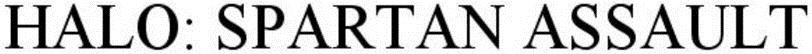 Halo Spartan Assault Device mark 2689942 Trademark