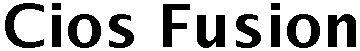 Cios Fusion Device mark 2846706 Trademark