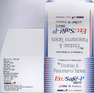 Etosafe*-p Tablets Device mark 2098715 Trademark