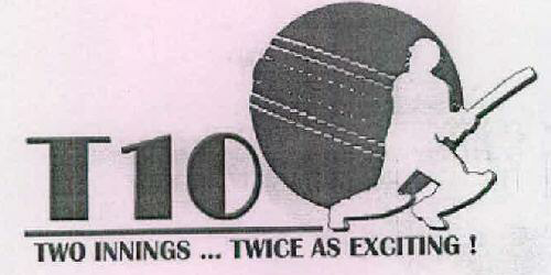 T 10 (device Of Cricketer) Device mark 2477609 Trademark