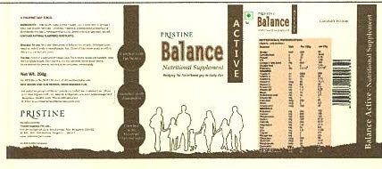 Pristine Balance Device mark 2486817 Trademark