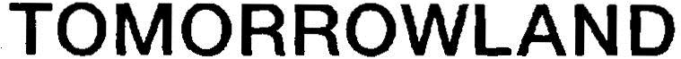 Tomorrowland Device mark 2739128 Trademark