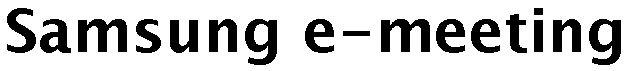 Samsung E-meeting Device mark 2785472 Trademark