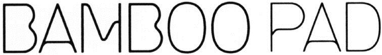 Bamboo Pad Device mark 2723451 Trademark