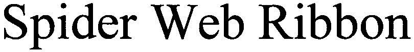 Spider Web Ribbon Device mark 2978714 Trademark