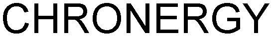 Chronergy Device mark 2710995 Trademark