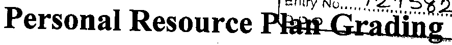 Personal Resource Plan Grading Device mark 2218011 Trademark