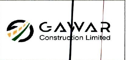 Gawar Construction Limited Device mark 6549117 Trademark