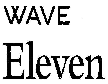 Wave Eleven (logo) Device mark 2226699 Trademark