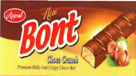 Appeal New Bont Choco Crunch(label) Device mark 2407926 Trademark