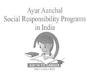 Ayur Aanchal Social Responsibility Programs In India (device) Device mark 2683912 Trademark