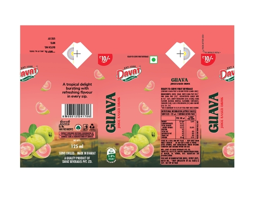 Davat Guava Device mark 6550133 Trademark