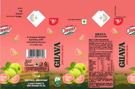 Davat Guava Device mark 6550132 Trademark