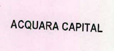 Acquara Capital Device mark 2445329 Trademark