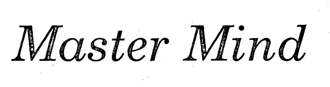 Master Mind Device mark 2004055 Trademark