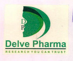D P Logo With Word Delve Pharma Device mark 2542346 Trademark
