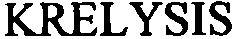 Krelysis Device mark 2857071 Trademark