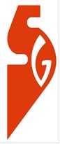 Sg With Device Of 'sg' Represented In Red And White Coloured Artistic Device Form Device mark 6552078 Trademark