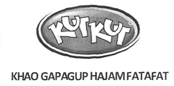 Kutkut Khao Gapagup Hajam Fatafat (label) Device mark 2253337 Trademark