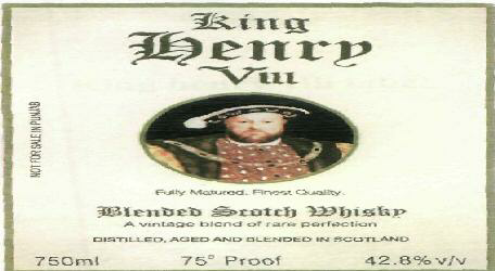 King Benry Vm (label) Device mark 2475329 Trademark