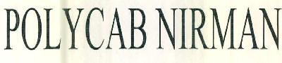 Polycab Nirman Device mark 2934684 Trademark