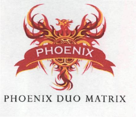 Phoenix Duo Matrix (label) Device mark 2180924 Trademark