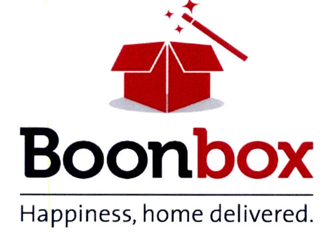 Boonbox Happiness, Home Delivered (with Device) Device mark 2831559 Trademark
