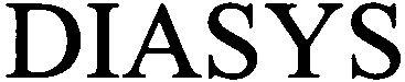 Diasys Device mark 2767168 Trademark