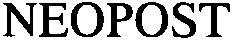 Neopost Device mark 2860464 Trademark