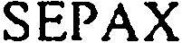Sepax Device mark 2666435 Trademark