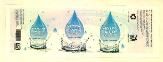 Kool Fresh's Krystal Aqua Device mark 2783354 Trademark