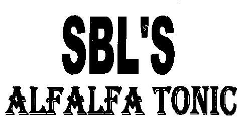 Sbls Alfalfa Tonic (device) Device mark 2151804 Trademark
