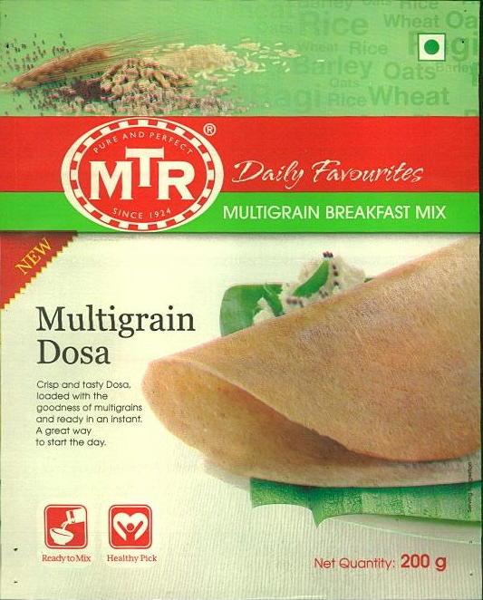 Mtr Daily Favourites Multigrain Breakfast Mix - Multigrain Dosa Device mark 2522254 Trademark