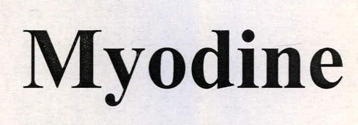 Myodine Device mark 2240973 Trademark