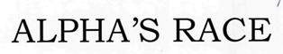 Alpha's Race Device mark 2376223 Trademark