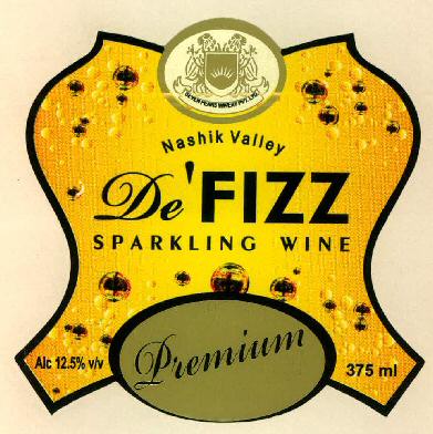 De'fizz Sparkling Wine Device mark 2668720 Trademark