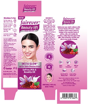 Fairever Beauty Lift Device mark 6555469 Trademark