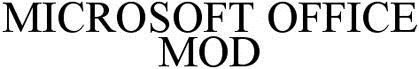 Microsoft Office Mod Device mark 2706335 Trademark