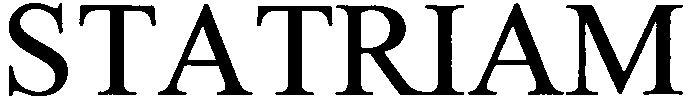 Statriam Device mark 2763328 Trademark