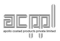 Acppl Apollo Coated Products Private Limited Device mark 6557185 Trademark