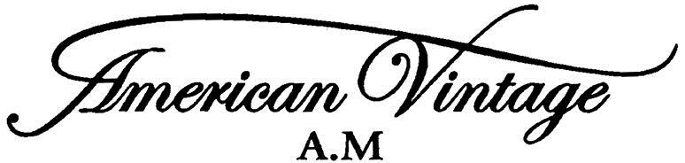 American Vintage A.m. Device mark 2735463 Trademark