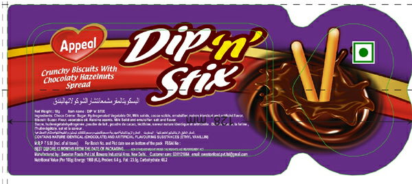 Appeal Dip 'n' Stix Device mark 2964740 Trademark