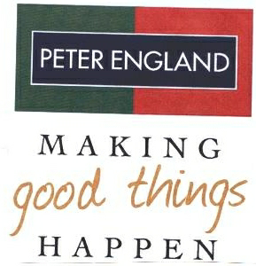 Peter England M A K I N G Good Things H A P P E N Device mark 2009649 Trademark