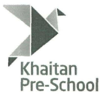 Khaitan Pre-school (label) Device mark 2600927 Trademark