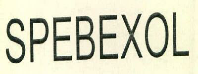 Spebexol Device mark 2522730 Trademark
