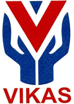 V Vikas (device With Hand) Device mark 2414920 Trademark