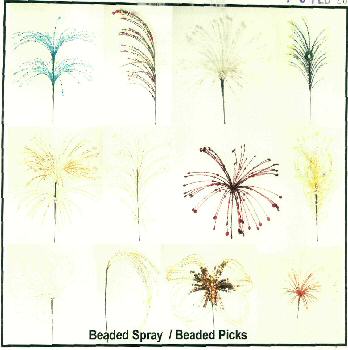 Beaded Spray / Beaded Picks (device) Device mark 2673451 Trademark